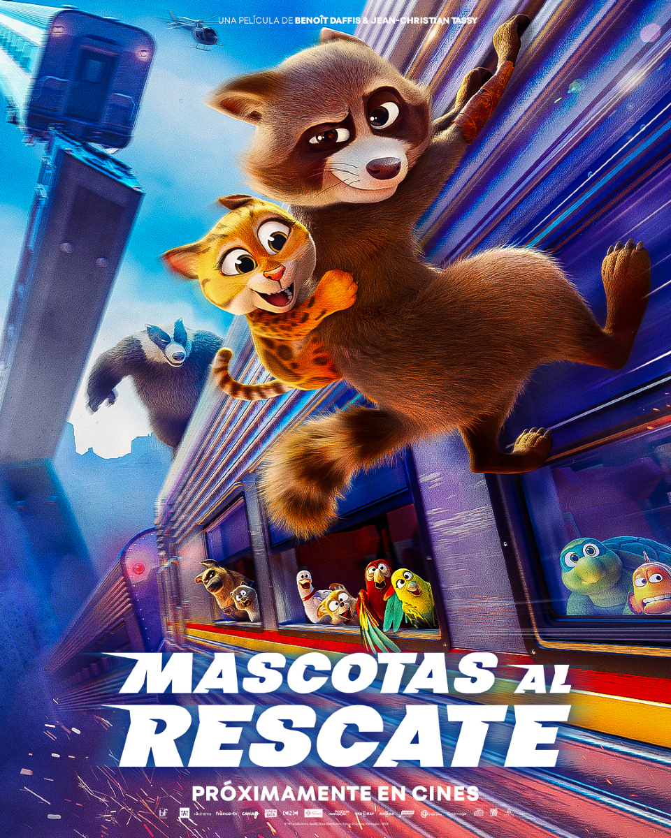 ¡Conoce a las mascotas más valientes del año! 🐾

Un tren fuera de control, un mapache astuto... y una misión que solo ellos pueden cumplir.

Mascotas al Rescate – Estreno 28 de agosto solo en cines.