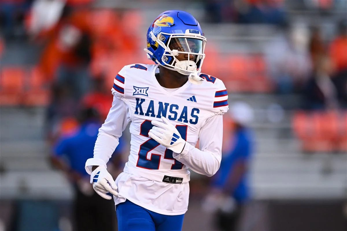 247Sports Transfer Portal (@247sportsportal) on Twitter photo Kansas cornerback Damarius McGhee has entered the transfer portal, per <a href="/chris_hummer/">Chris Hummer</a> and <a href="/mzenitz/">Matt Zenitz</a>.
Former top-90 overall recruit who began his career at LSU. Was a backup at Kansas last season. Kansas cornerback Damarius McGhee has entered the transfer portal, per <a href="/chris_hummer/">Chris Hummer</a> and <a href="/mzenitz/">Matt Zenitz</a>.
Former top-90 overall recruit who began his career at LSU. Was a backup at Kansas last season.