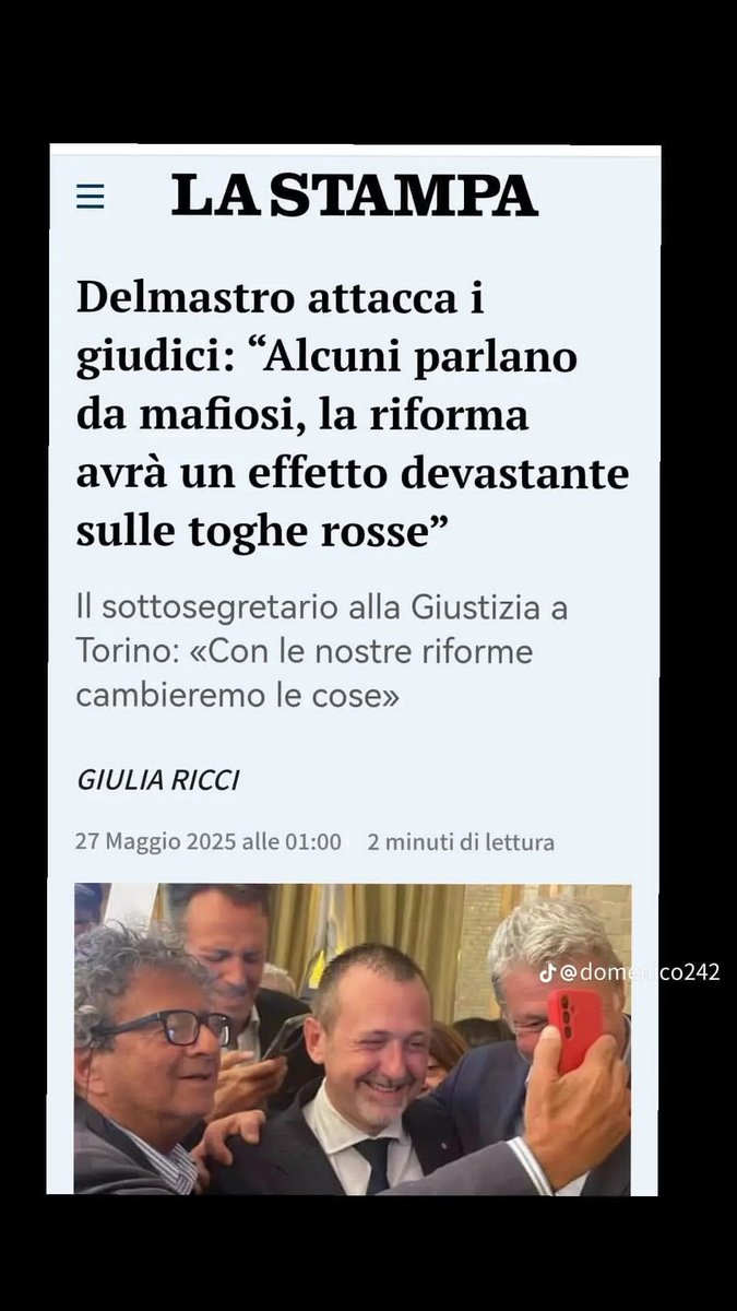 MaurizioSa96584's tweet image. Con la riforma della giustizia del governo #GioggiaParabellum gli aspiranti #magistrati prima del concorso dovranno dimostrare di essere iscritti a Fratelli d'Italia e devono avere almeno un busto di Mussolini o l'immagine del Duce come segnalibro in mezzo al #CodicePenale.
.
