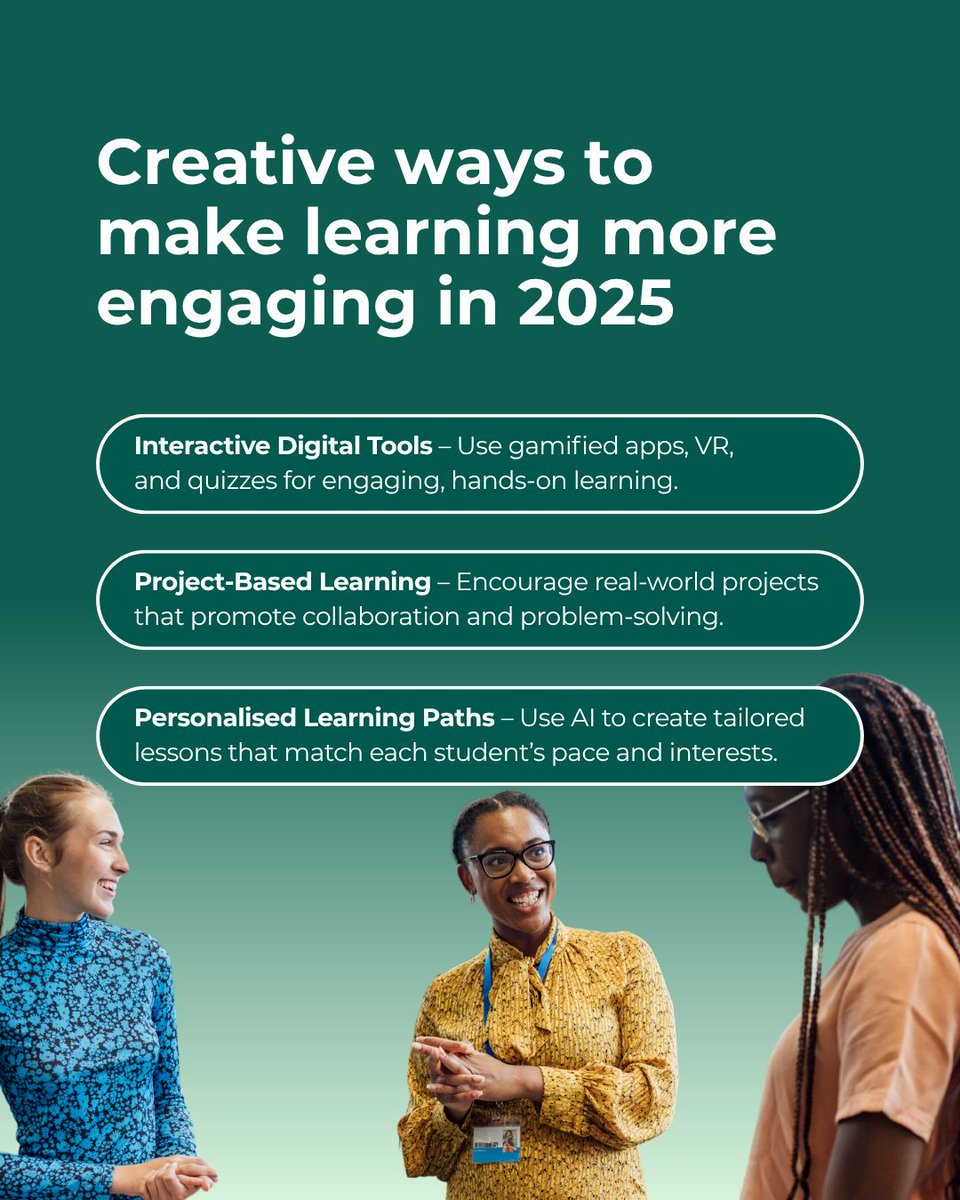 KeyTeachers's tweet photo. In 2025, learning is evolving, and so should our teaching methods.
Looking to create an exciting learning environment? Visit https://t.co/VAluiaHPJW to see how we can help you make it happen.

#KeyTeachers #InnovativeTeaching #FutureOfEducation #TeacherSupport https://t.co/a2NI0RFF2k