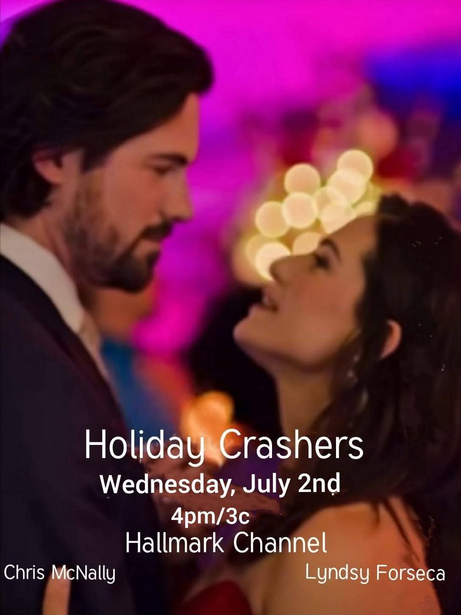 Pamela Smith (@pamelas02958729) on Twitter photo Be sure to catch the amazing <a href="/ChrisMcNally_/">Chris McNally</a> and the beautiful <a href="/LyndsyMFonseca/">Lyndsy Fonseca</a> in #HolidayCrashers today, July 2, at 4pm/3c on <a href="/hallmarkchannel/">Hallmark Channel</a>
#ChrisMcNally
#LyndsyForseca
#KingofTwirls Be sure to catch the amazing <a href="/ChrisMcNally_/">Chris McNally</a> and the beautiful <a href="/LyndsyMFonseca/">Lyndsy Fonseca</a> in #HolidayCrashers today, July 2, at 4pm/3c on <a href="/hallmarkchannel/">Hallmark Channel</a>
#ChrisMcNally
#LyndsyForseca
#KingofTwirls