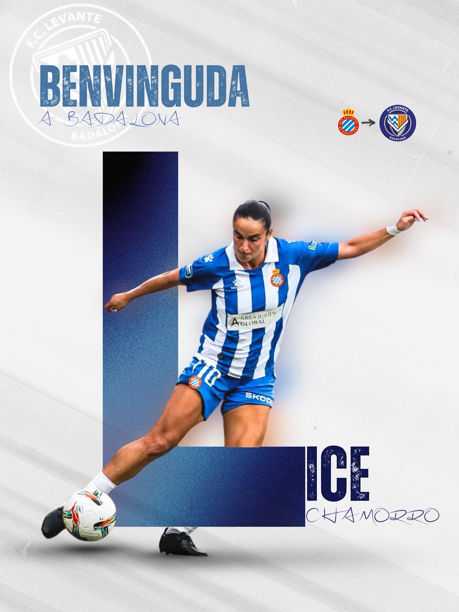 𝐁𝐈𝐄𝐍𝐕𝐄𝐍𝐈𝐃𝐀 𝐋𝐈𝐂𝐄 

Damos la bienvenida a Lice Chamorro, delantera internacional con Paraguay. 

𝐁𝐄𝐍𝐕𝐈𝐍𝐆𝐔𝐃𝐀 𝐋𝐈𝐂𝐄

Donem la benvinguda a Lice Chamorro, davantera internacional amb el Paraguai.

Benvinguda a la teva nova casa <a href="/ChamorroLice/">Lice Chamorro</a>!👋🏻