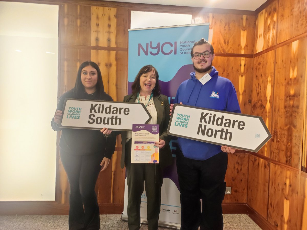NYCI (@nycinews) on Twitter photo Wonderful to see senator <a href="/Fiona_Kildare/">Senator Fiona OLoughlin</a> at the #InvestInYouthWork briefing! 🎉 Youth workers from Kildare stressed the need for youth work funding. Let’s make sure #Budget2026 addresses this! 🙌 #YouthWorkChangesLives Wonderful to see senator <a href="/Fiona_Kildare/">Senator Fiona OLoughlin</a> at the #InvestInYouthWork briefing! 🎉 Youth workers from Kildare stressed the need for youth work funding. Let’s make sure #Budget2026 addresses this! 🙌 #YouthWorkChangesLives