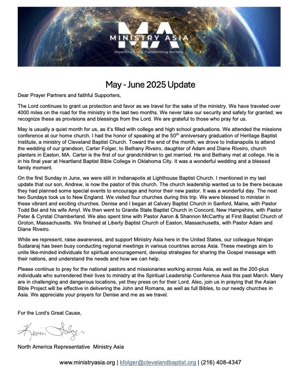 Kevin Folger tweet media