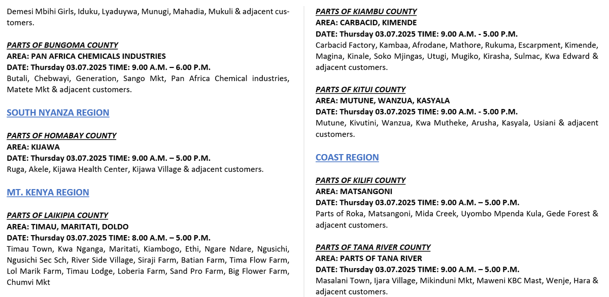 Kenya Power tweet media