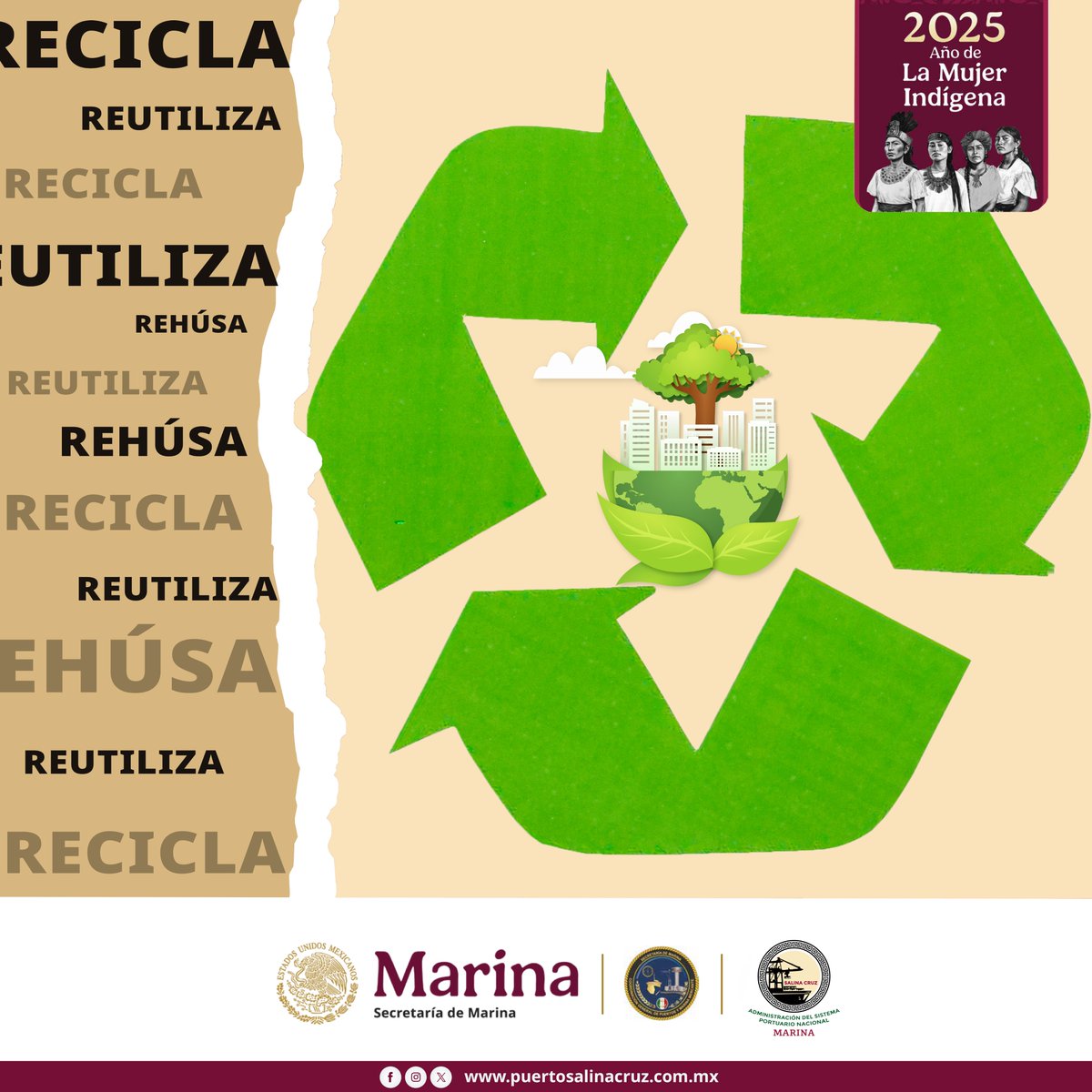 TIP ECOLÓGICO | ¡HAZLO VERDE, HAZLO ECOLÓGICO!

Rehusar, implica decir no a productos que no son sostenibles y optar por alternativas reutilizables, Reutilizar,... continuar leyendo: facebook.com/AsiponaSalinaC…