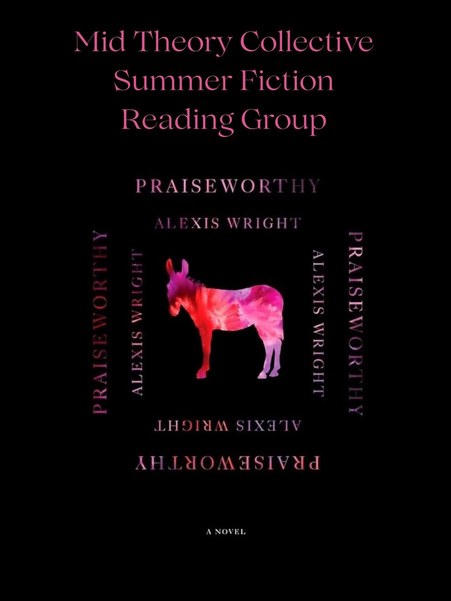 Our second meeting on Praiseworthy is this afternoon, July 2 @ 5pm ET Today we will cover pages 150-337, “The Censer” and “Moth Opera.” You are, of course, welcome to join even if you are not caught up with our reading schedule! Sign up below for zoom link
docs.google.com/forms/d/e/1FAI…