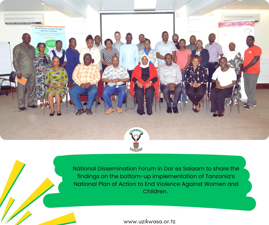 Since 2019, UZIKWASA, in collaboration with Pangani District authorities, has supported the establishment of NPA-VAWC (National Plan of Action to End Violence Against Women and Children) committees across all 33 villages, wards, and at the district level. This initiative has led