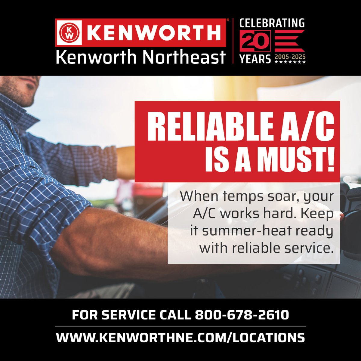🌞 When temperatures soar, your truck’s AC system works overtime. Don’t wait for a breakdown in the blazing sun—ensure your cooling system is summer-heat ready.

📲 Schedule your AC service and ride in comfort all season long.
hubs.la/Q03tCcVr0