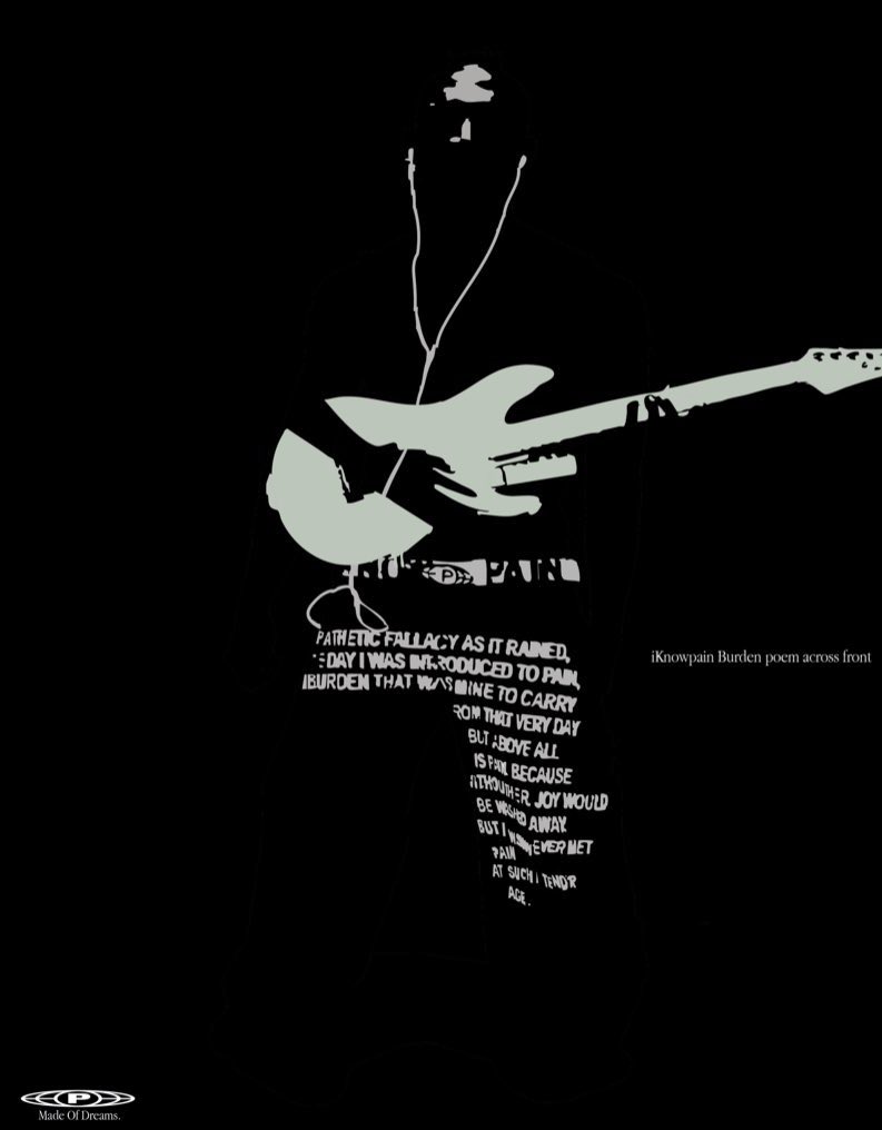Pegasus_doc's tweet image. IKNOWPAIN 01- POEM JEANS.