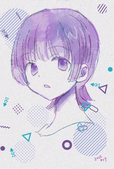 もう一枚。ノイズのテクスチャ、かなり好きかも。