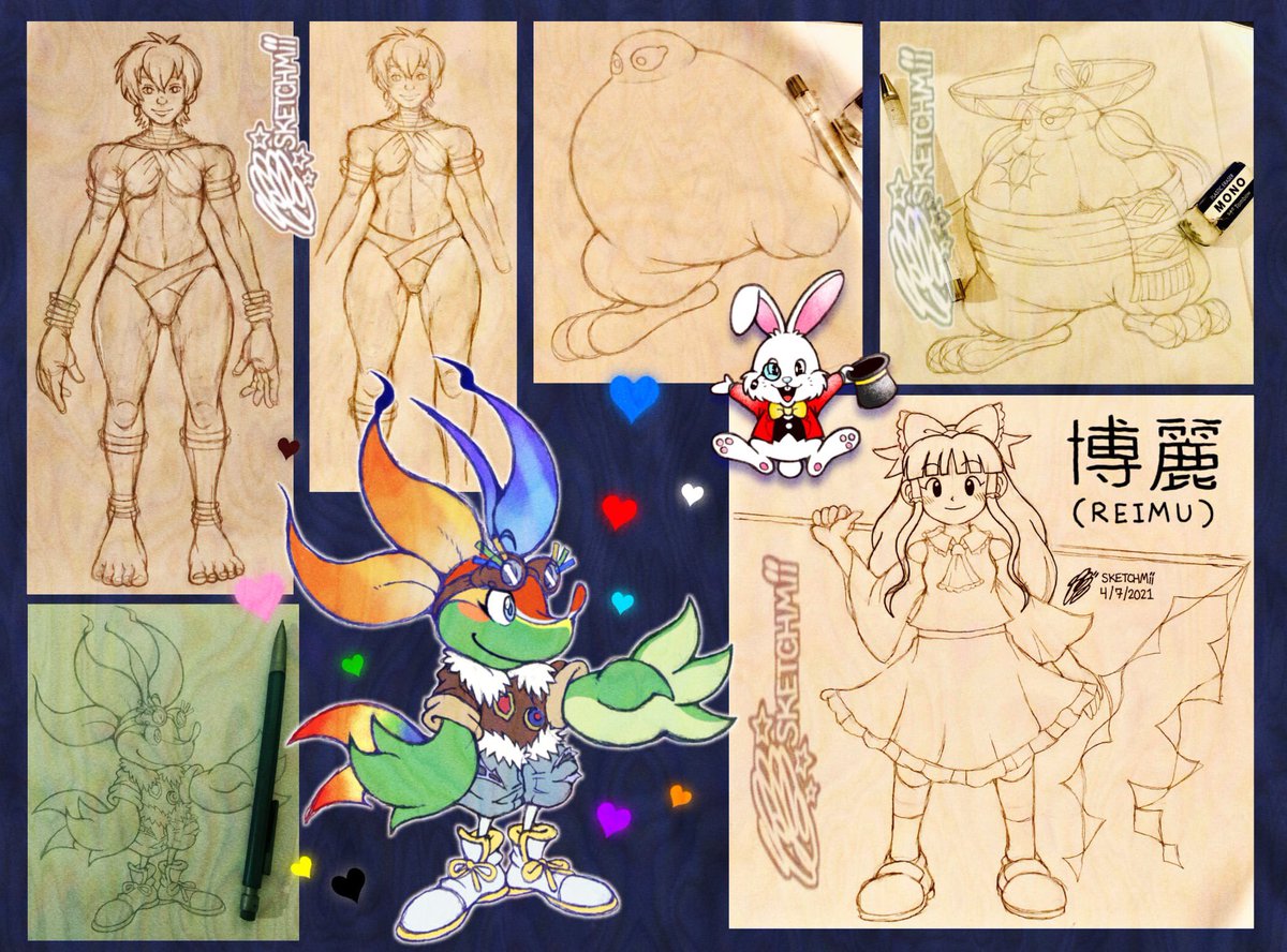 sketchmii's tweet image. Miscellaneous Art Collection (WAVE #1)
Wanted to make a habit of showcasing drawings or sketches of things I’ve made over the years, so please enjoy my wide range of art!
#Santae #Wayforward #SEGA #Rareware #Capcom #SquareEnix #YumeNikki #ゆめにっき #Touhou #東方Project #FANART