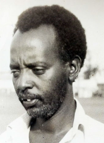 DAY 6 CONTINUATION: #ScVillaAt50 Joseph Kabundi, the first coach in the history of the club. He worked as coach player and an administrator till Villa gained promotion to top flight. He later moved to Lufula FC. Photo credit: Observer
