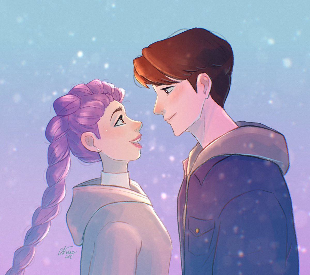nixie_art's tweet photo. “We could be free”✨

#KPOPDEMONHUNTERS #kpopdemonhuntersfanart #kpopdemonhunter #rumijinu #rumi #Jinu #fanart https://t.co/yZNxOBRzG7