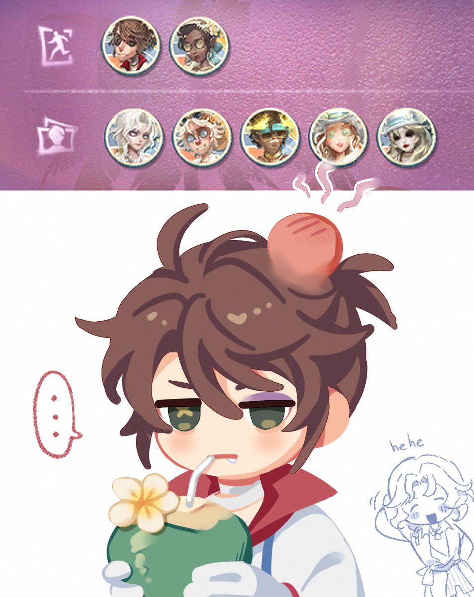 After everything I did for them and they chose Joseph’s side 😭
At least Miss Coco is with me...

#IdentityV