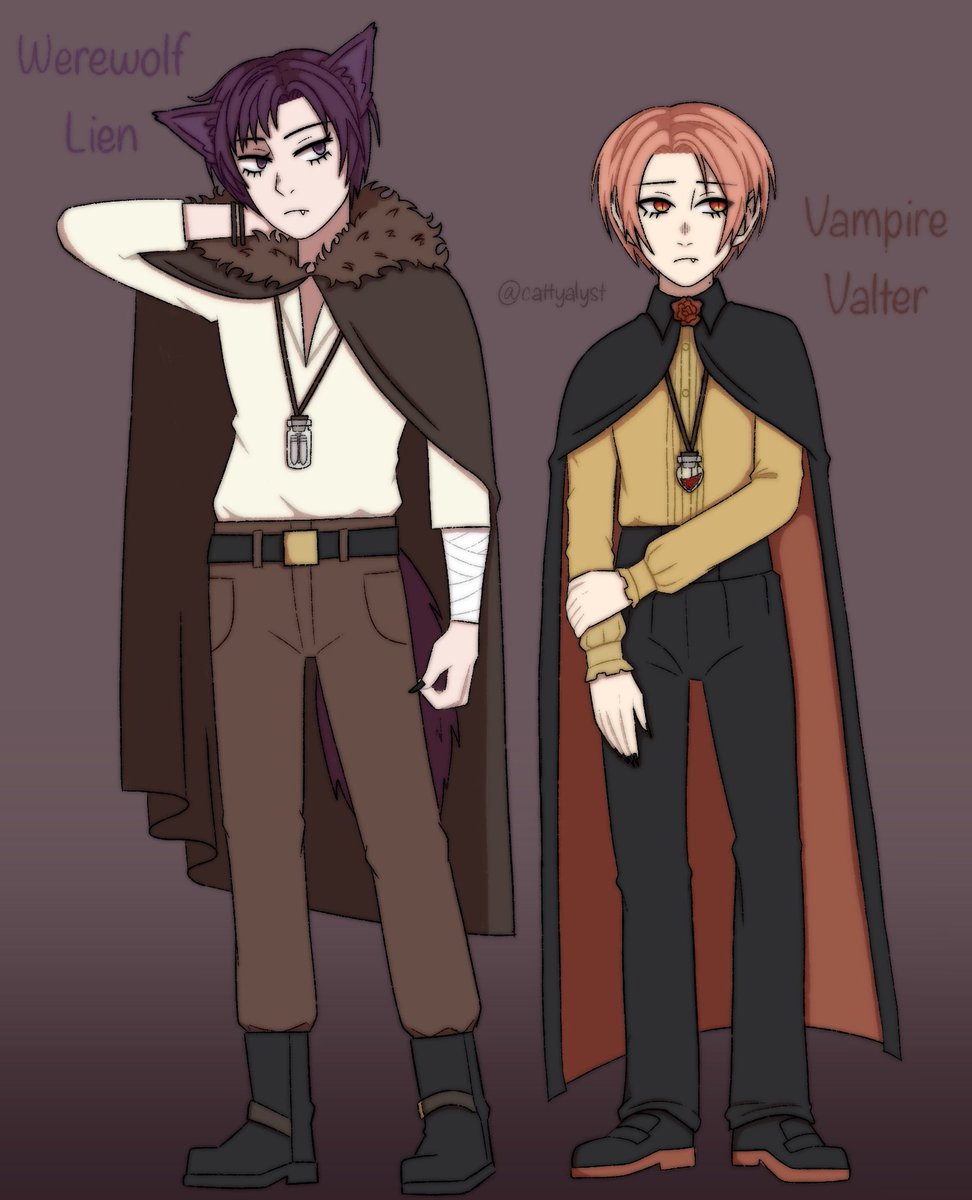 cattyalyst's tweet image. catty stop making different supernatural AUs challenge (impossible) #guiltyparade #lieter
