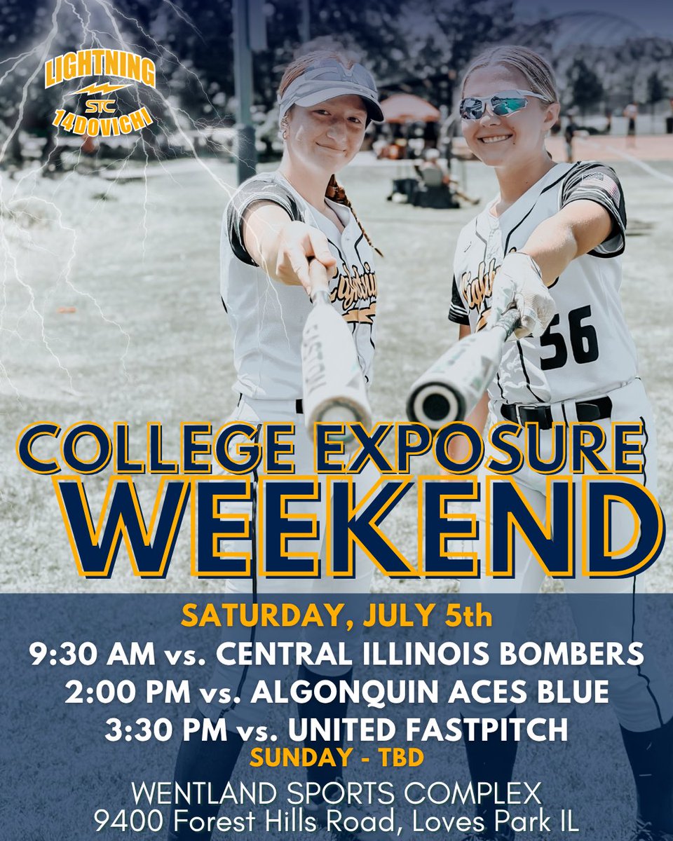 Cannot wait for this weekend! Come and see us play!!