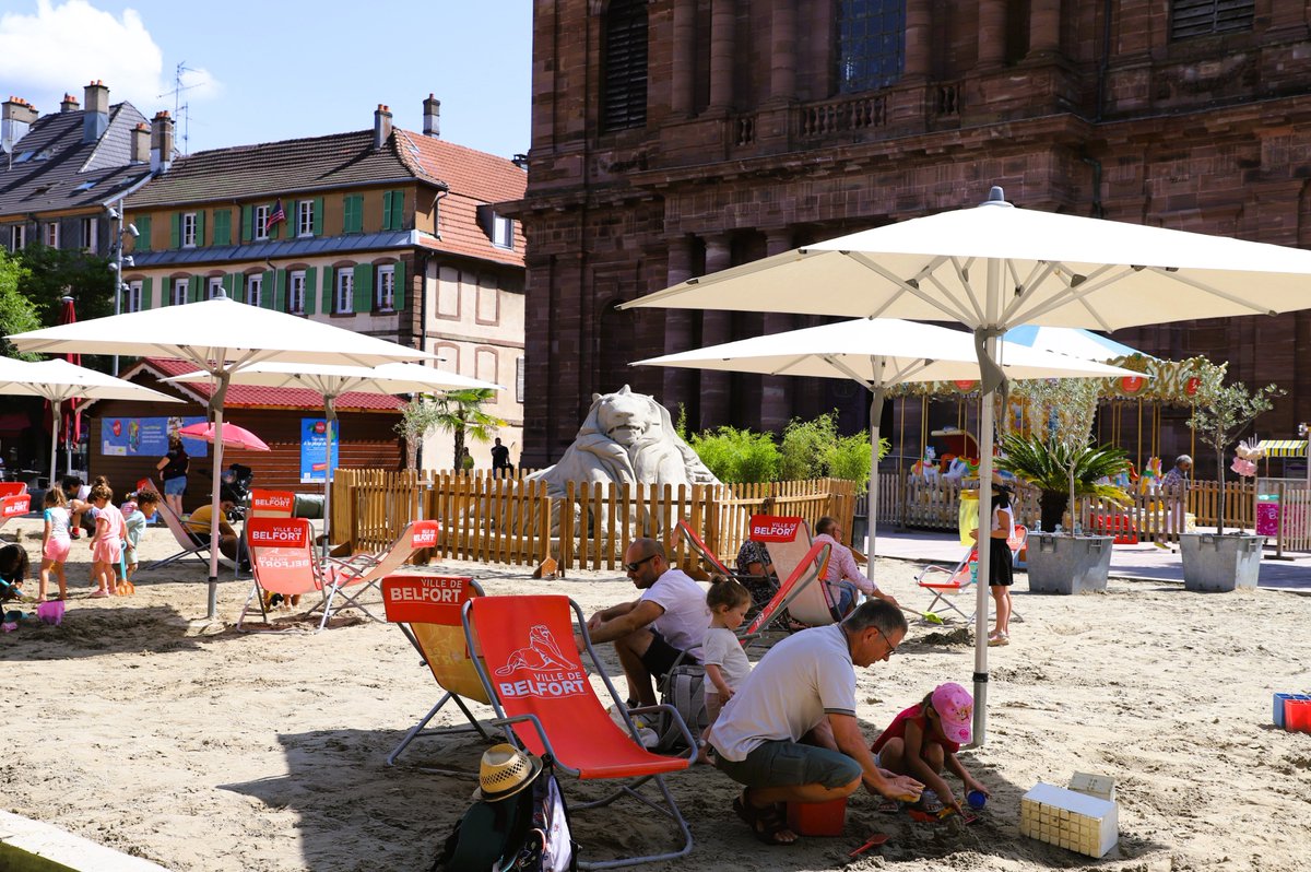 🎉 Festiv’Été revient à Belfort ! Tout l’été, + de 400 animations gratuites : plage urbaine, concerts, sport, ateliers, jeux, spectacles… 

📍 Dans toute la ville
📅 Du 5 juillet au 31 août
💛 Pour petits &amp; grands !

🔗 Programme complet : belfort.fr/actualites/fes…