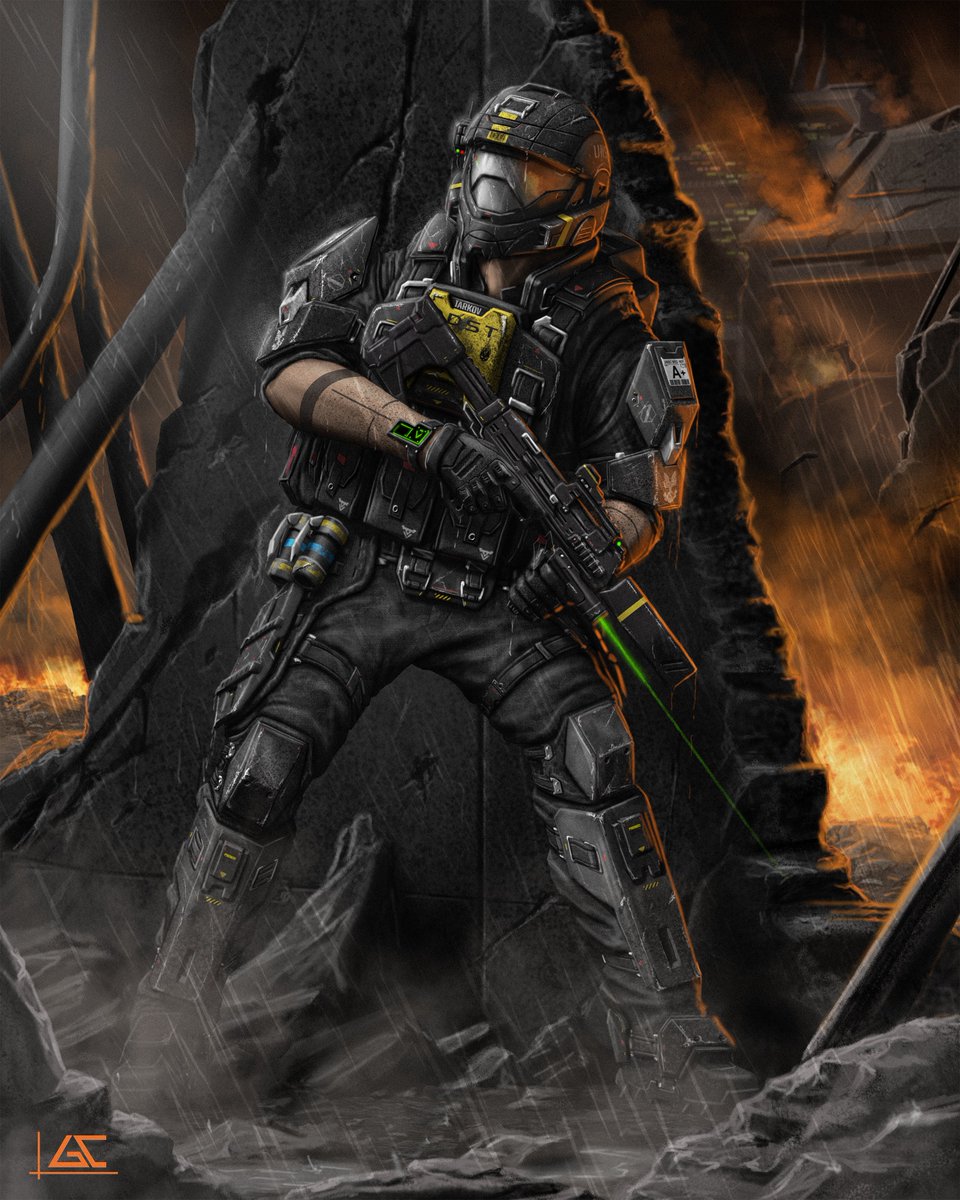 And here we are folks!

The time has finally come to "jump into hell"!

Here we see the redesign of ODST in two versions.

We are ODST, live action of Halo 3 ODST with Tarkov.

What do you think??

#Halo #HaloSpotlight #art #illustration #odst