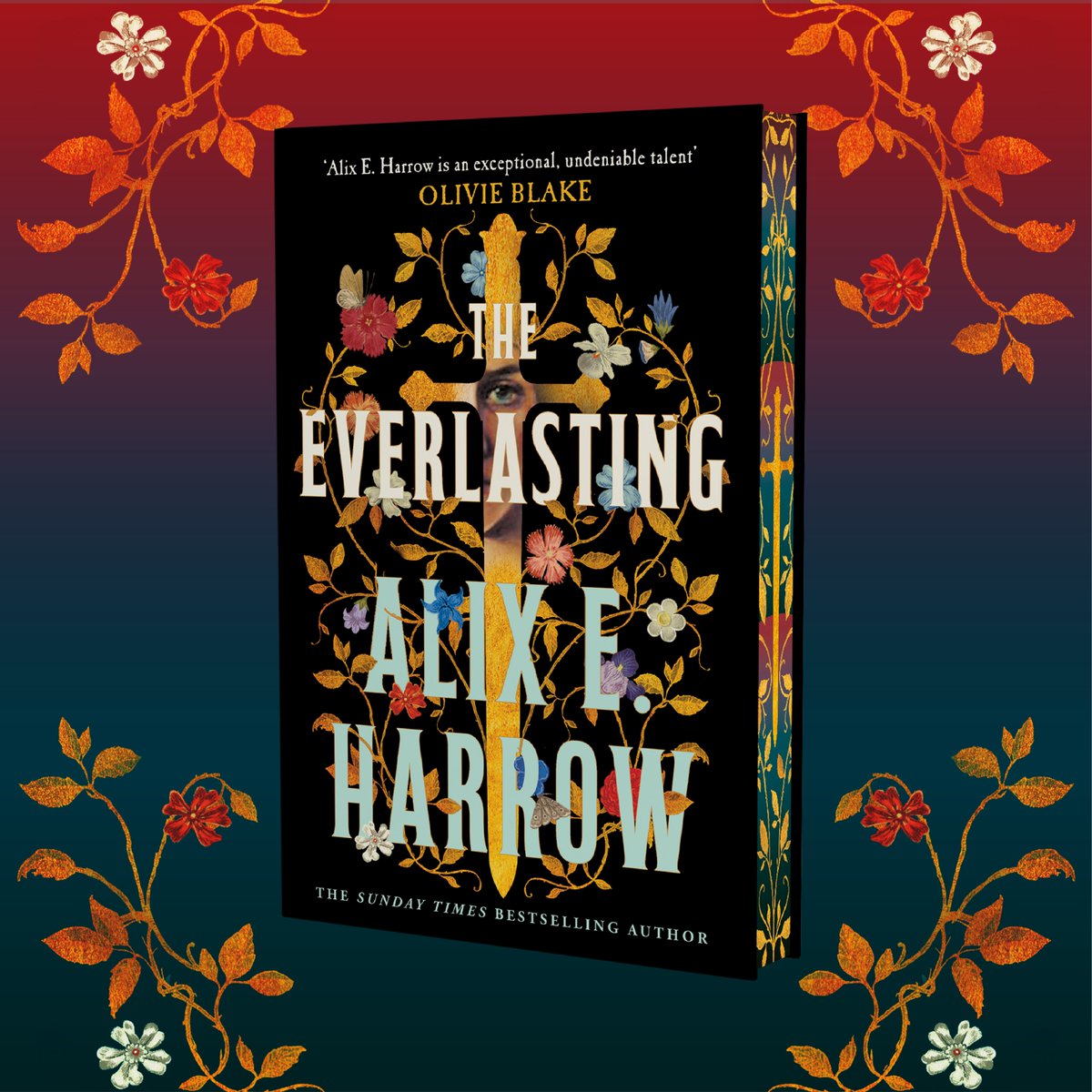 Waterstones's tweet image. A reluctant knight and a not-so-heroic-historian fight through time and space to rewrite their tragic fates in THE EVERLASTING, the genre-defying adventure coming soon from Alix E. Harrow. Signed Exclusive Edition: waterstones.com/book/the-everl…