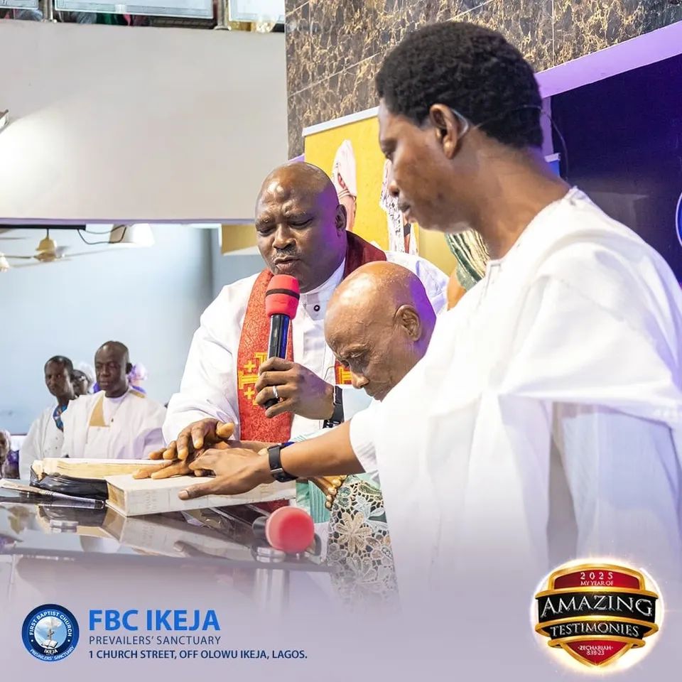 okbabarinde's tweet photo. On Sunday 15th June 2025 at @Fbcikeja1 of @OfficialNBCHQ it was the birthday celebration of our father- Rev. Reuben Otolorin #90 -He is a minister, a mentor, a model, and a MISSIONARY. He is Sincere, Sacrificial, and Selfless with a Servant's heart.
#HapiBirthday
#GodBlessYou https://t.co/YLVAAOcFQA
