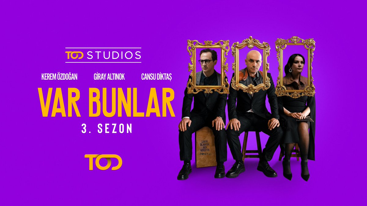 Yeni sezon afişi yayında, 3. sezon pek yakında! 💫 ⌛️Var Bunlar 3. sezonu ve yepyeni bölümleri ile <a href="/tod_tr/">TOD Türkiye</a>’de!