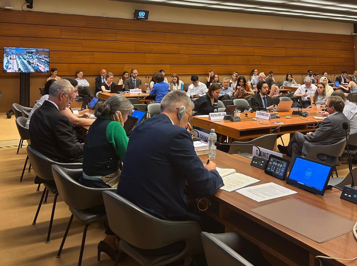 Delighted to speak at the UK-hosted event on #TibetanBuddhism at the #UN in Geneva today. The right to freedom of religion or belief must be protected for all, including for Tibetan Buddhists across the world. This includes the freedom to choose their own religious leaders.