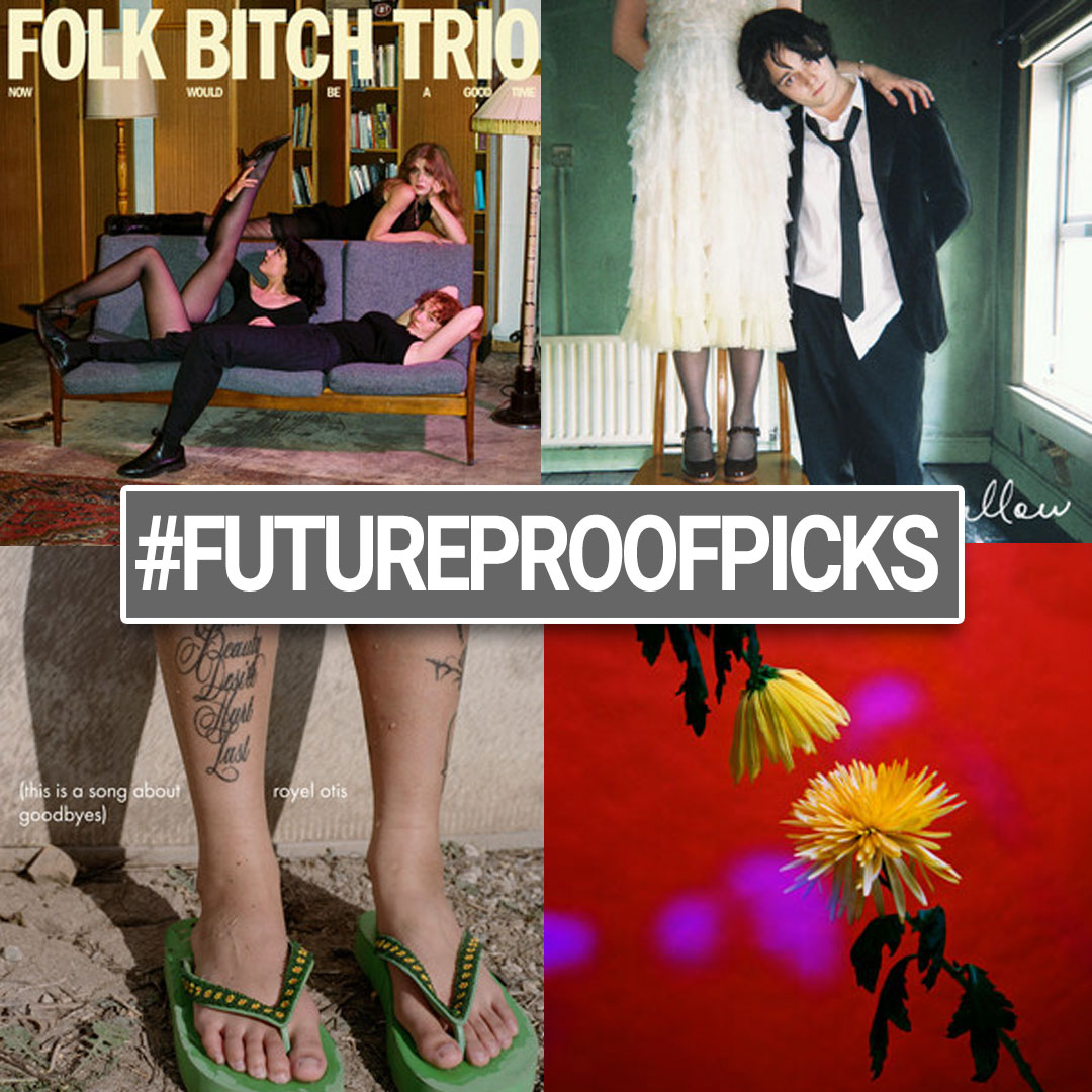 FutureproofPR's tweet photo. 💥 #FutureproofPicks #Playlist is live. Check out our write-up on all the exciting new trx this week via link below 😍
Fresh cuts:
@RoyelOtis
@whitelandsband
@MattFelixMusic
#Champ
#GANS
@bccamplight
@nrvsworld
#FolkBitchTrio
#casualsmart
#ForNina
https://t.co/lhysg75ep6 https://t.co/XyZeKk0nN6
