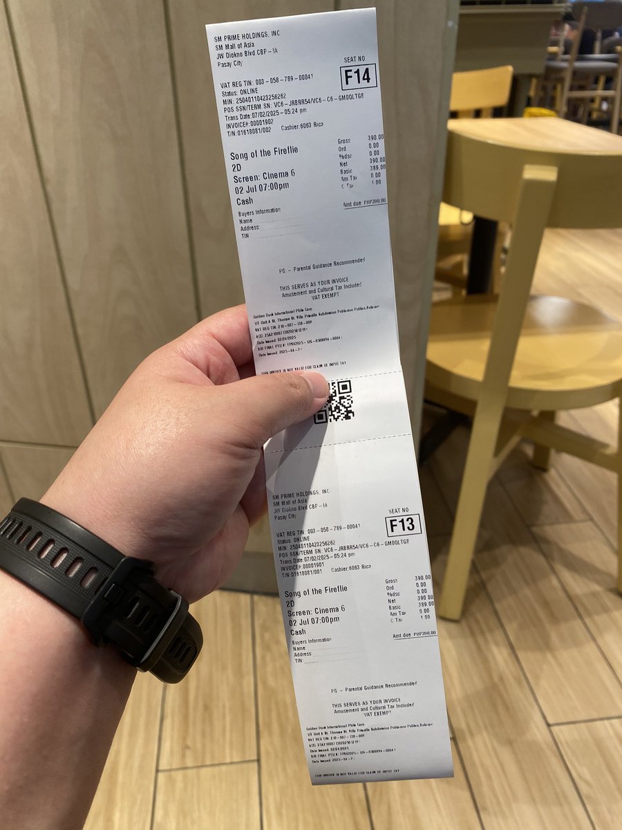 i am so sorry sa mga kasabay namin kanina na nanood ng 'Song of the Fireflies' sa MoA. i didn't expect the yelp and then the sobbing that followed.. they  just slipped out. i promise, i was trying to reel in my emotions. 🥹

ang ganda niya. so glad we got to watch it. 🥰