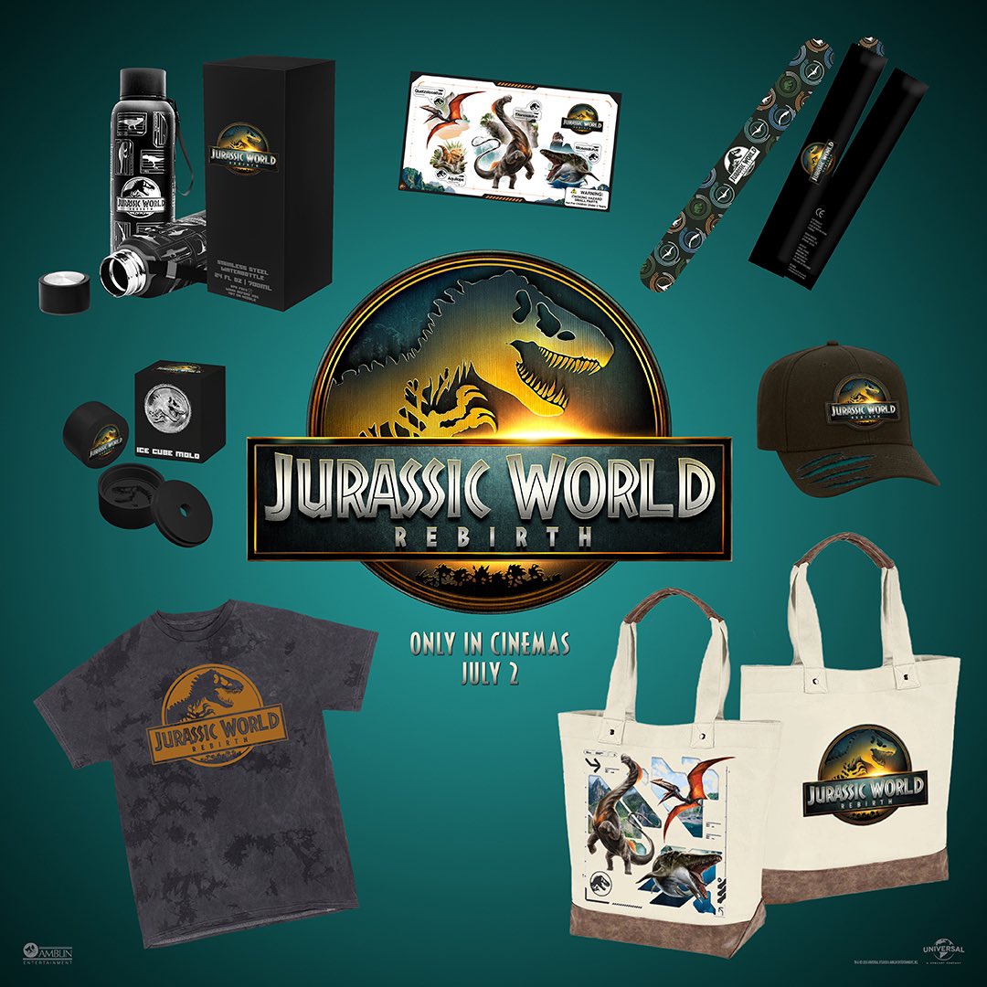 With thanks to our pals at <a href="/UniversalPics/">Universal Pictures</a>, we have some of these amazing Jurassic World Rebirth prize packs to giveaway!! 

To enter : tag the friend below that you’ll bring with you to see this epic movie. Be sure to follow us on our socials! 

Playing in IMC Cinemas from TODAY!