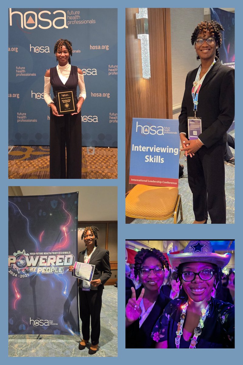 Blanson CTE HS (@blansonctehs) on Twitter photo Adora Anyawu competed in the HOSA International Leadership Conference.
🎉Help us congratulate her in receiving a HOSA scholarship! 👏
We are #BlansonProud of her! 🙌🏽
<a href="/AldineISD/">Aldine ISD</a> <a href="/AldineCTE/">Aldine CTE</a> <a href="/jmvandonsel/">Josh Van Donsel</a> <a href="/XMRaldine/">XMR</a> <a href="/BlansonCTE_LMC/">Blanson CTE LMC-Aldine</a> <a href="/ctehosa/">BlansonCTEHOSA</a> Adora Anyawu competed in the HOSA International Leadership Conference.
🎉Help us congratulate her in receiving a HOSA scholarship! 👏
We are #BlansonProud of her! 🙌🏽
<a href="/AldineISD/">Aldine ISD</a> <a href="/AldineCTE/">Aldine CTE</a> <a href="/jmvandonsel/">Josh Van Donsel</a> <a href="/XMRaldine/">XMR</a> <a href="/BlansonCTE_LMC/">Blanson CTE LMC-Aldine</a> <a href="/ctehosa/">BlansonCTEHOSA</a>