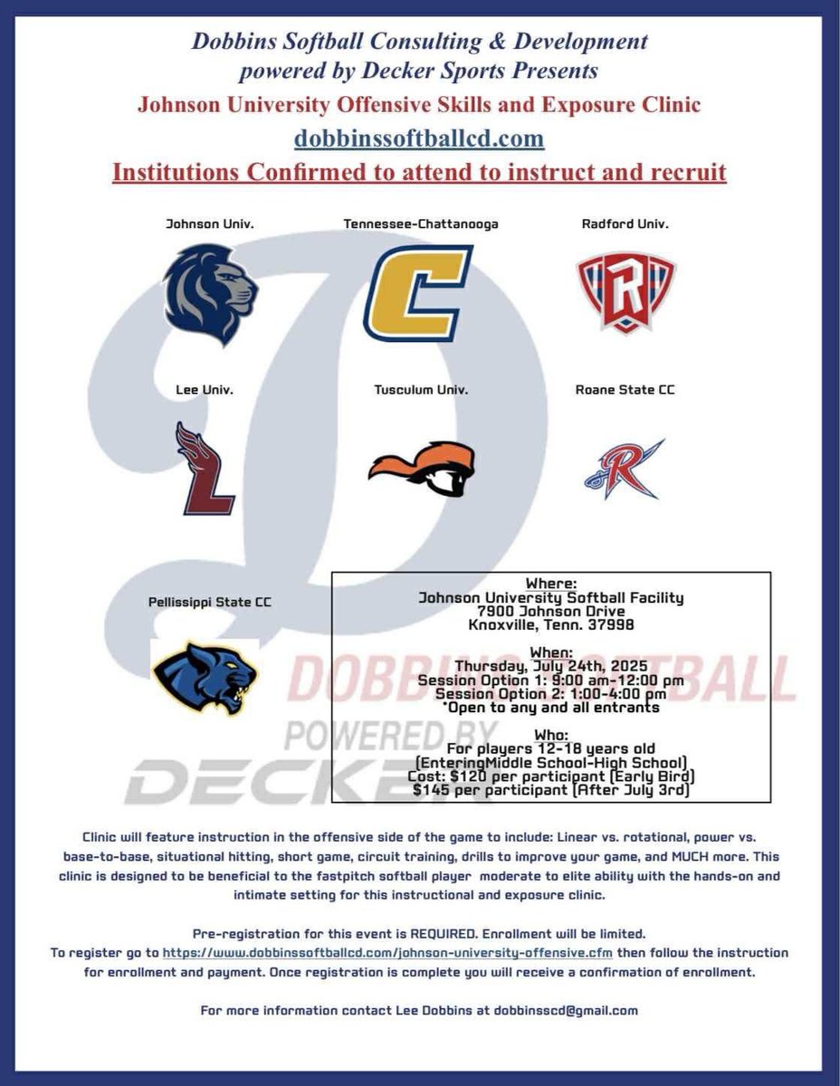 Sign up today for early bird pricing!