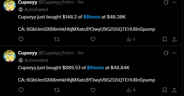 ZZukutosen's tweet photo. push and hit this to milly, i know the dev

$STONIC https://t.co/h3yzM08kje