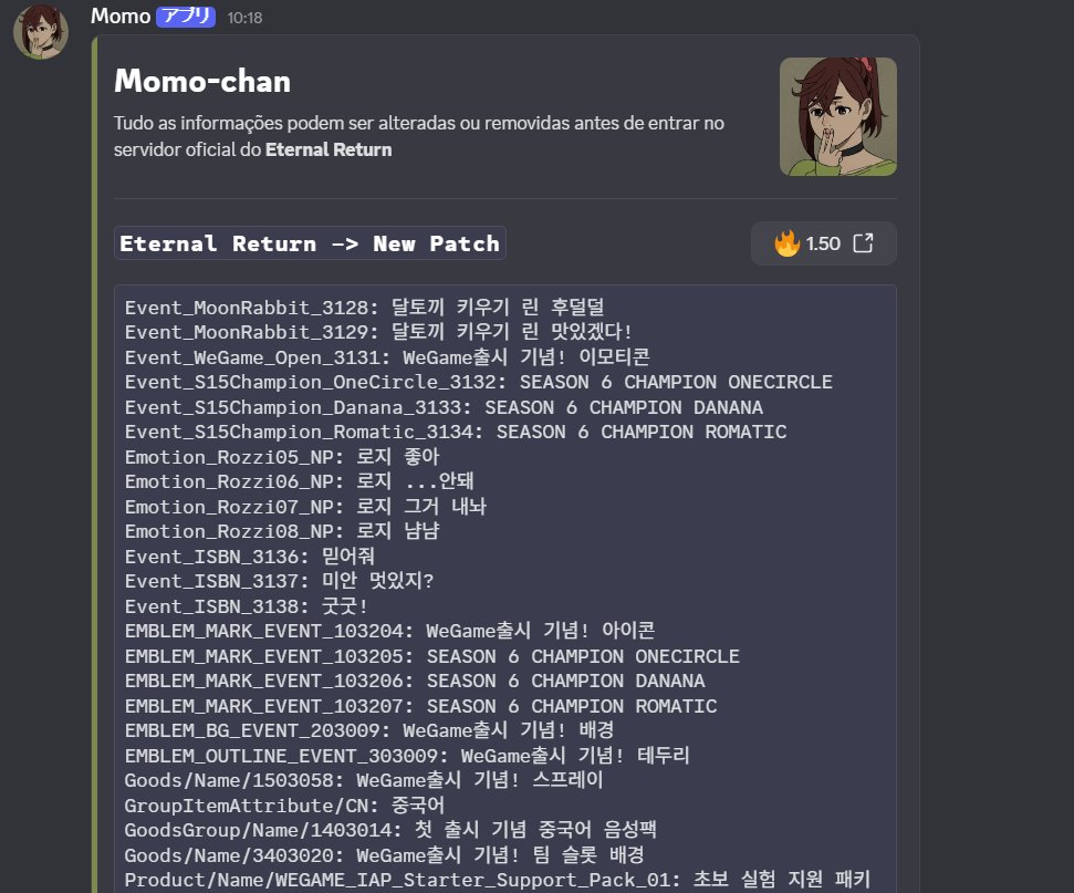 nica_cpp's tweet image. Me inspirei no SkinSpotlights para criar uma ferramenta que verifica o patch atual com o anterior para verificar as novidades do ERBS