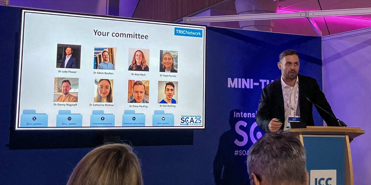 Luke Flower (@lukeflower1) on Twitter photo Proud to be part of a successful <a href="/TRICNetwork/">TRIC Network</a> session at #SOA25. Thank you to our finalist, judges, and brilliant speakers.
Great to see the shared passion for ICM research from resident doctors across the UK - excited to see what the future holds! Proud to be part of a successful <a href="/TRICNetwork/">TRIC Network</a> session at #SOA25. Thank you to our finalist, judges, and brilliant speakers.
Great to see the shared passion for ICM research from resident doctors across the UK - excited to see what the future holds!