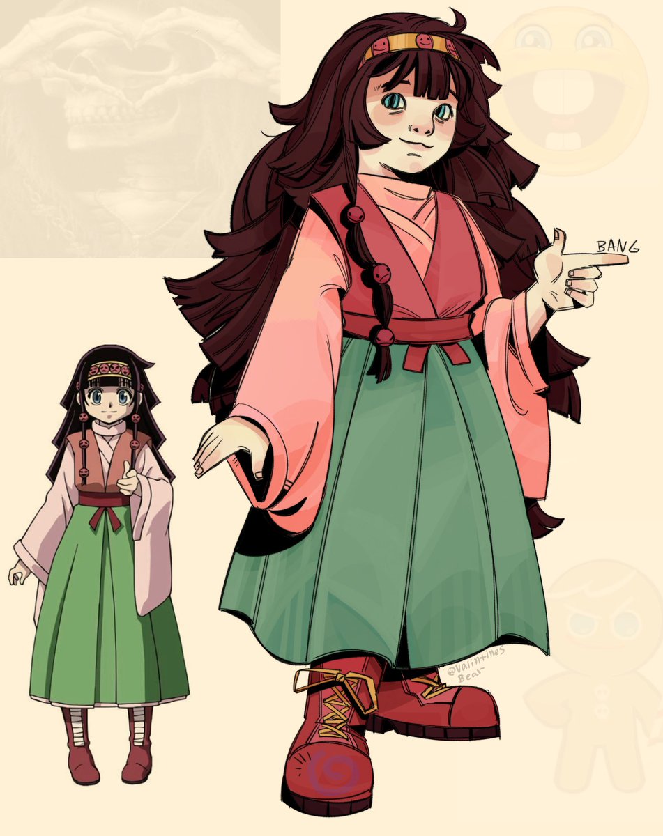 I just wanted to draw Alluka again #hxhfanart