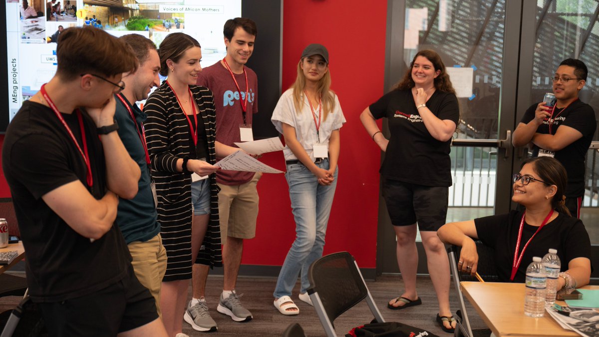 CornellSystems's tweet image. Okayβ¦itβs only been a week, but we already miss you all! ππ
Here are a few more highlights from our amazing SYSEN 5940 student teams β because we just canβt get enough of the energy, teamwork, and good vibes! ππΈβ¨