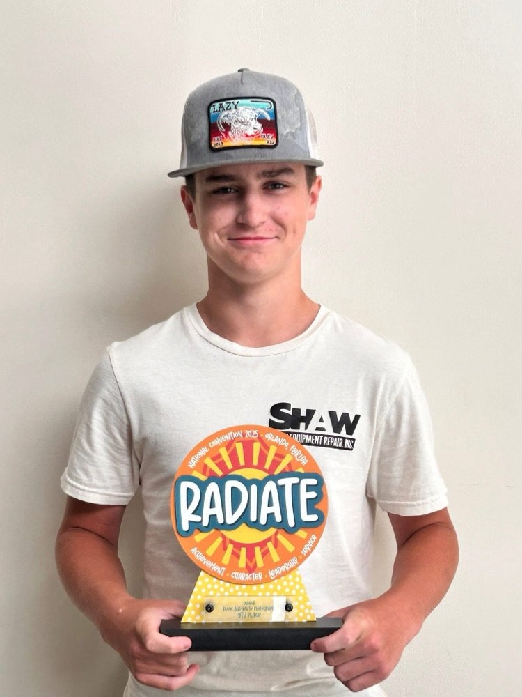 LestervilleR4's tweet image. Roman Lanham is bringing some hardware back to Lesterville from the National Jr. Beta Convention! Roman received 9th place at Nationals in black & white photography. Go Roman, we are so proud of you!