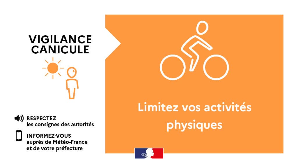 Prefet2B's tweet image. #Météo2b #VigilanceOrange ☀ 🟠 La vigilance orange &quot;Canicule&quot; est prolongée jusqu&apos;au 3/07/ 25 à 23h59 au ➕️tôt.
Les températures maximales devraient rester élevées les prochains jours. Entre 33 et 36°. Les températures minimales pourraient se maintenir entre 21 et 23°