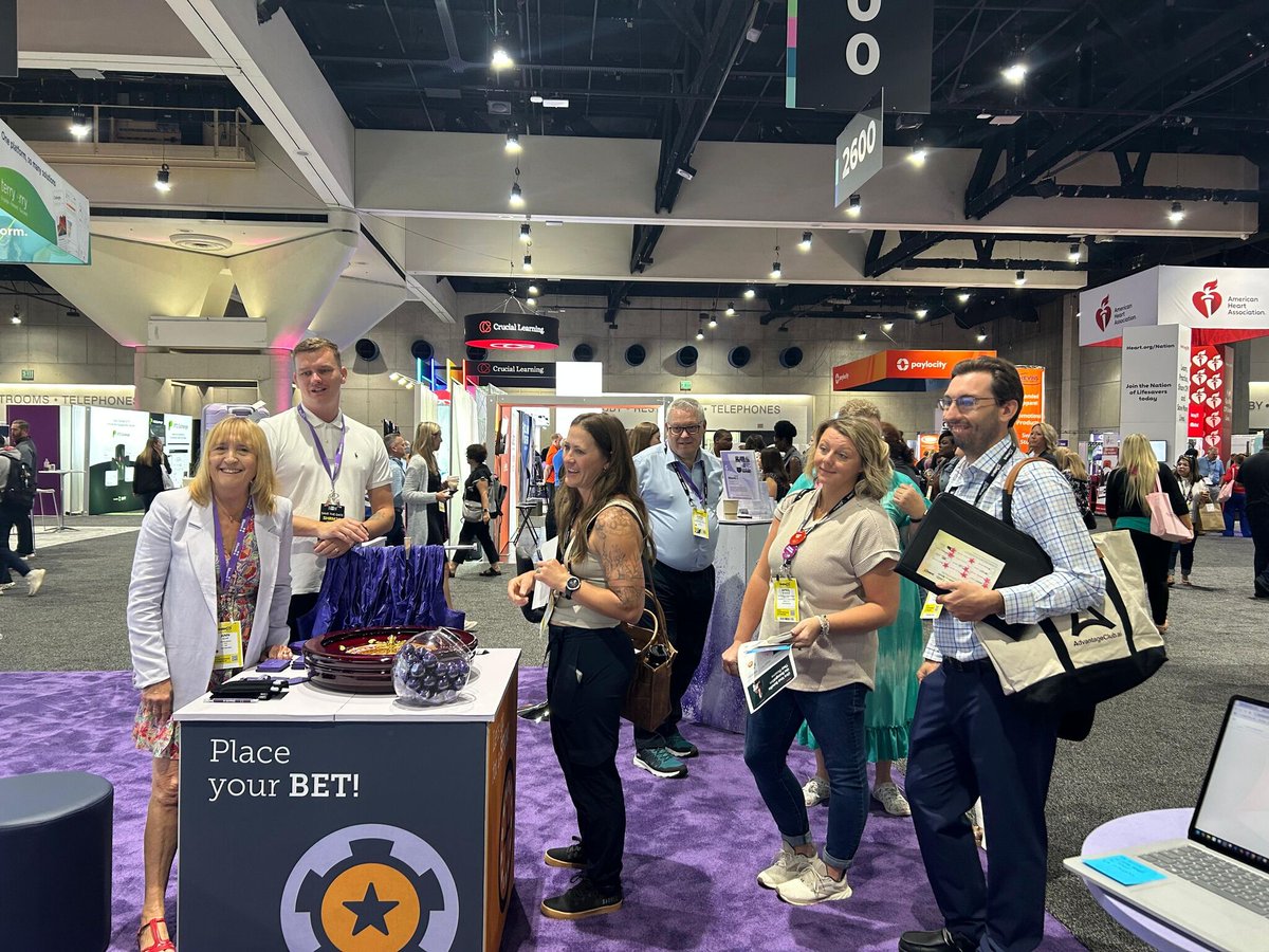 MauveGroup's tweet photo. EVENT | Day 3 at #SHRM25 has been such a great time! 

Thank you to everyone who's joined us at the roulette wheel to win prizes, including complimentary 30-min consultations!

Haven't had a chance yet? There's still time to win big – come see our team at Booth #2539! https://t.co/3pSzHHBCcx