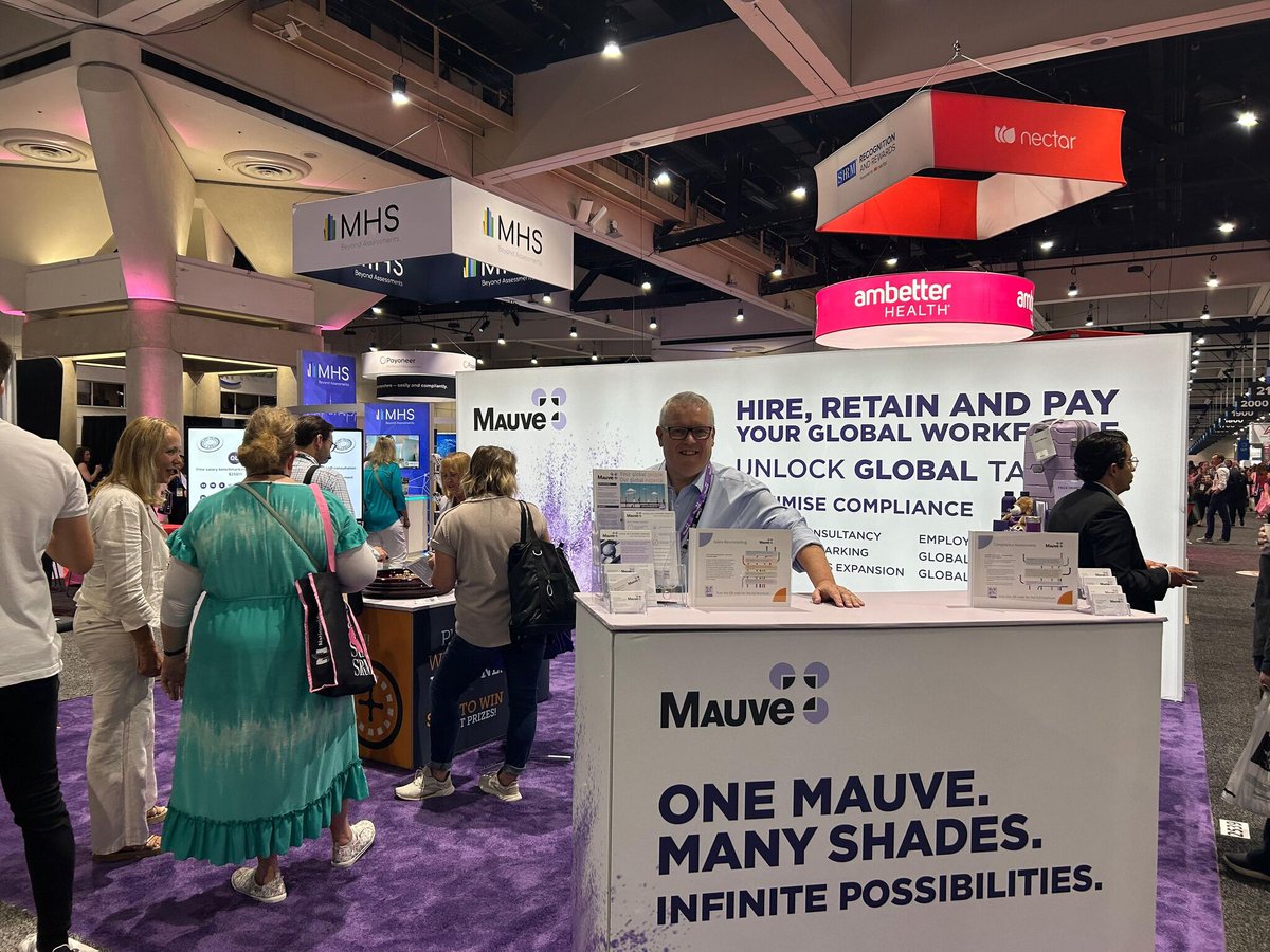 MauveGroup's tweet photo. EVENT | Day 3 at #SHRM25 has been such a great time! 

Thank you to everyone who's joined us at the roulette wheel to win prizes, including complimentary 30-min consultations!

Haven't had a chance yet? There's still time to win big – come see our team at Booth #2539! https://t.co/3pSzHHBCcx