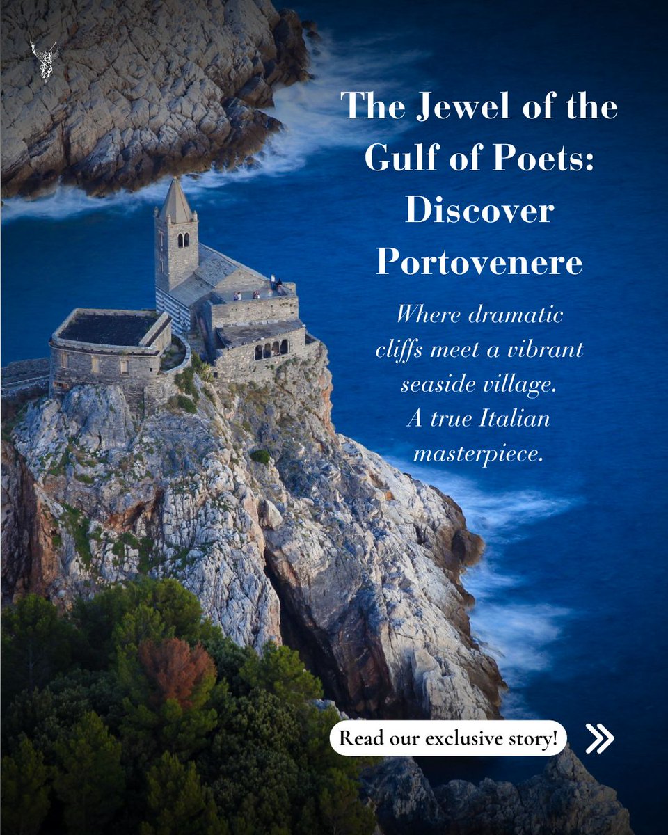 TheAmbssdr's tweet photo. Discover Lord Byron's muse: Portovenere. ✨ This gem on the Italian Riviera boasts dramatic cliffs, colorful homes, and unforgettable flavors. A true poet's escape.

Plan your trip with our guide! ⬇️ https://t.co/iRdlHO9qqM

#Portovenere #ItalianRiviera #Italy https://t.co/heGEtEz9X9