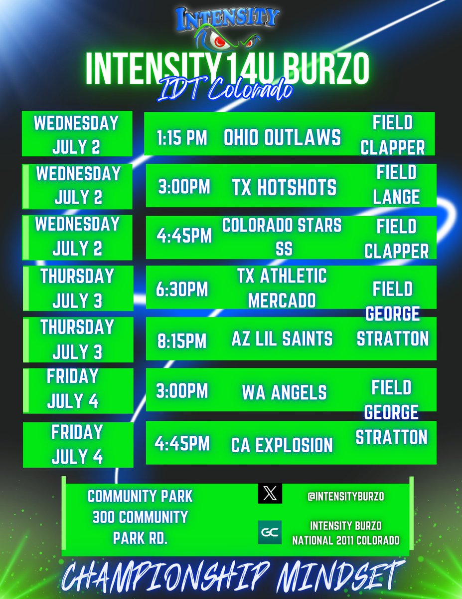 Let’s go girls 💙💚🏔️🥎🌟