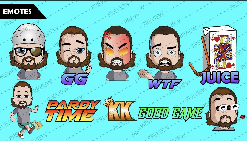 Commissions are open!! If you’ve been thinking about getting custom emotes/badges, feel free to message me &amp; book your slots now!!💫

#twitch #streaming #affiliate #twitchemotes #commissionsopen
