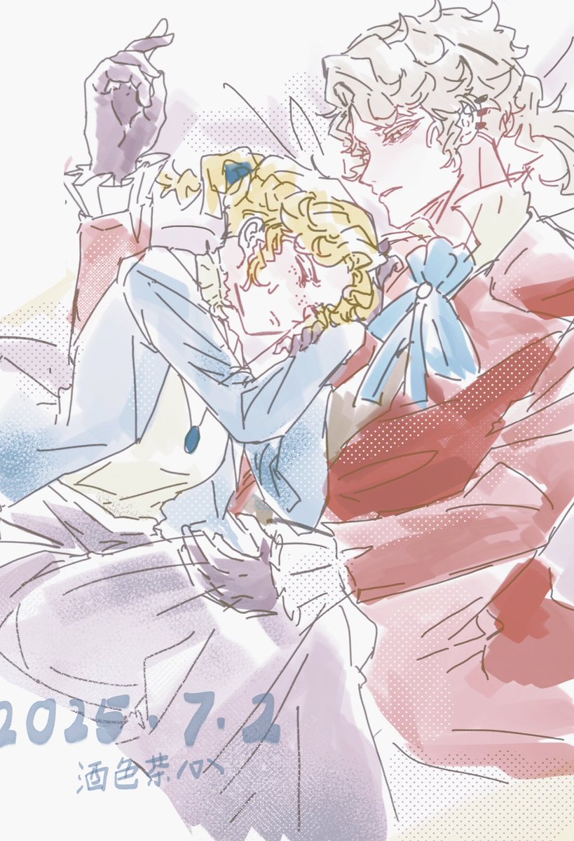 2LfF4WjdBLINU8u's tweet photo. #fredealice #alirick #IdentityV 
some drafts https://t.co/VSTp9xS1X0