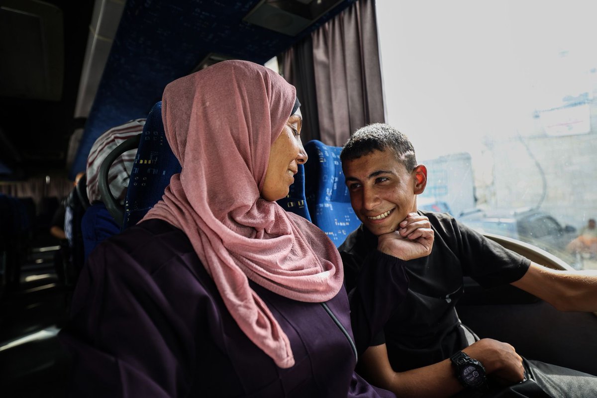 DrTedros's tweet photo. .@WHO just completed medical evacuations from #Gaza to:

-#Jordan, 19 child patients and 39 companions 
-#Türkiye, 4 patients and 7 companions

During the evacuation, strikes near the convoy damaged the bus, ambulances and vehicles transporting the patients, their companions, and WHO staff. No injuries were reported, but the incident was distressing for the patients and families. 

We thank the governments and health workers in 🇯🇴 and 🇹🇷 for their continued solidarity and support.
More than 10 000 people in Gaza still need medical evacuation. 

We call for the protection of all patients, medical staff, and ambulances, and for medical evacuations to be expedited through all possible routes.