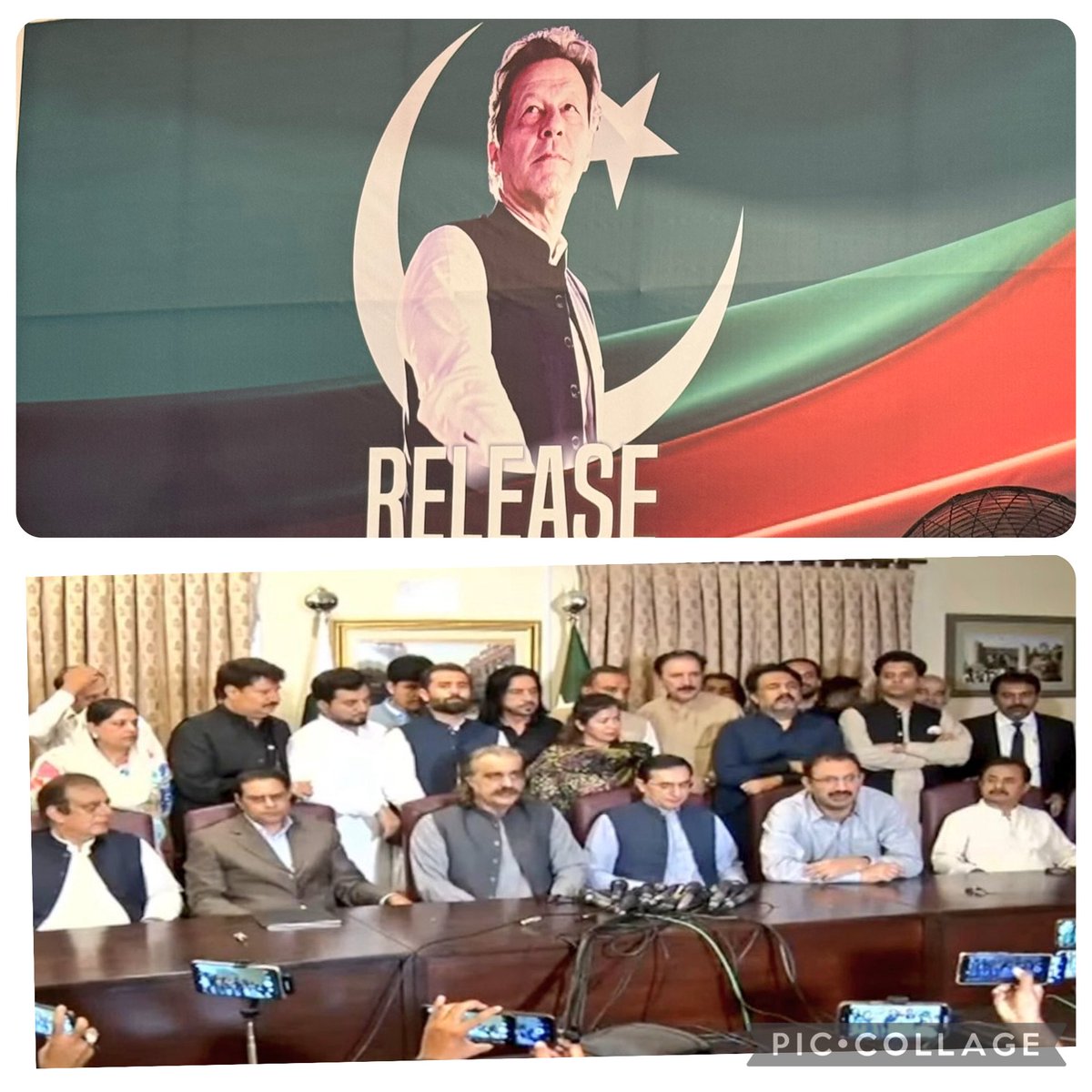HaleemAdil's tweet photo. کوئی غلط فہمی میں نہ رہے!
سب اپنی غلط فہمیاں دور کر لیں
ہم #TeamPTI ایک ہیں،
اپنے کپتان عمران خان کی قیادت میں
متحد ہیں۔
ہمارا مُشترکہ مطالبہ : عمران خان کی رہائی!
#ReleaseImranKhan https://t.co/UJ0VR2TYHP