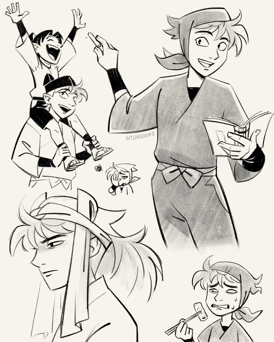Wildmoriko's tweet image. POV as a kid you'd laze around watching TV in the late afternoon at your grandma's house and sometimes caught an episode of Nintama
