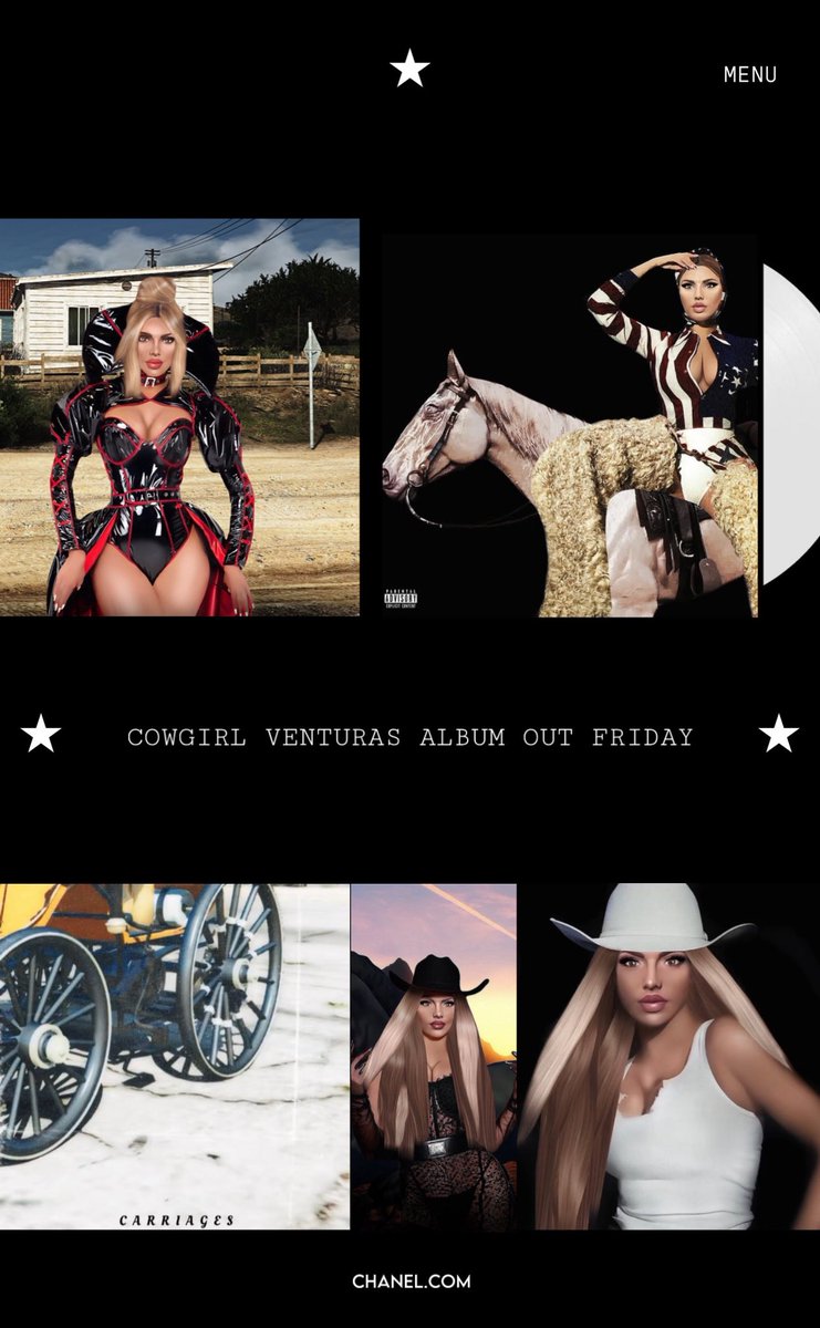 #Chanel has updated her website 🤠