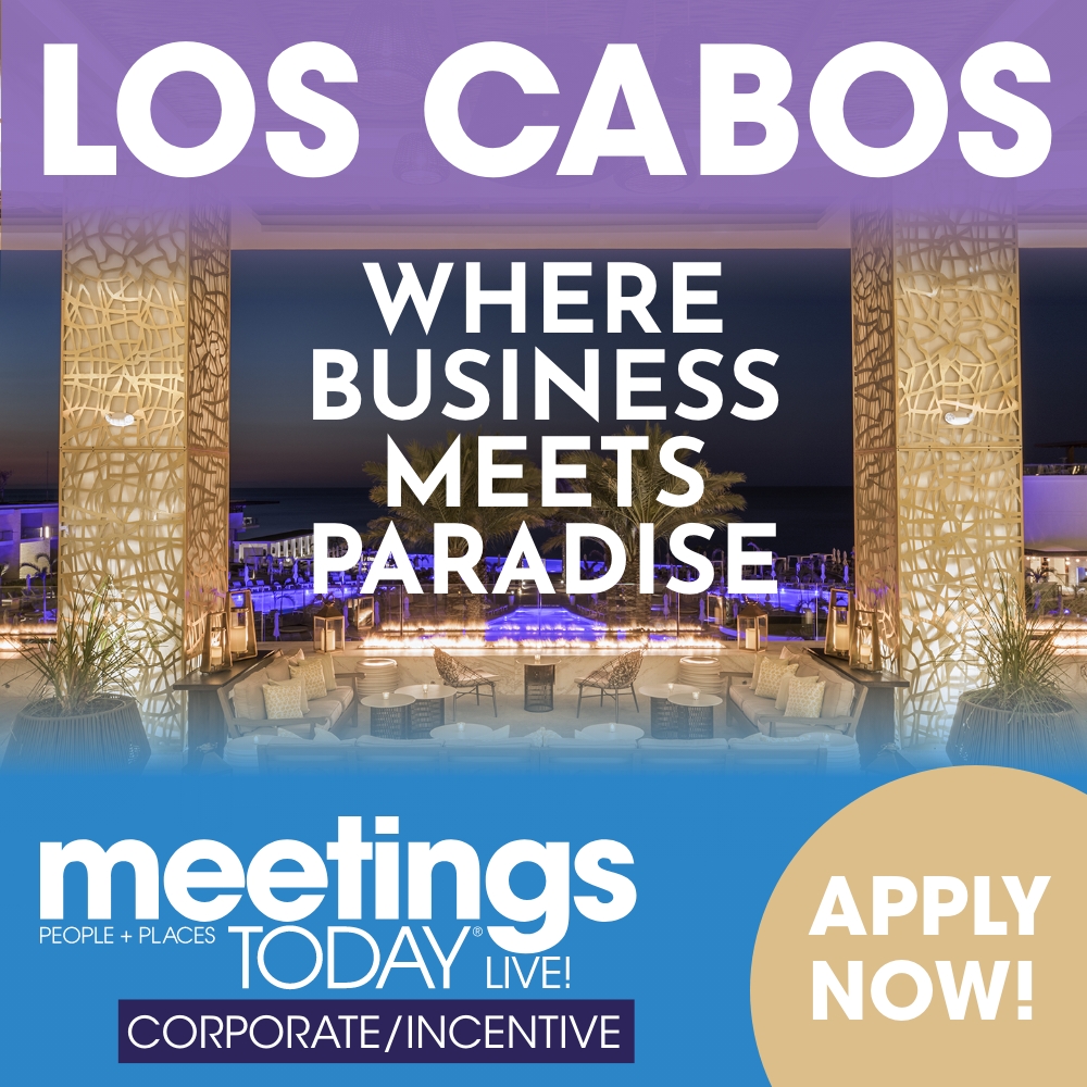 Experience meetings paradise in Los Cabos!

Get inspired by everything Los Cabos has to offer for your future events. Join us for an exclusive, fully hosted-buyer event at the luxurious, all-inclusive Le Blanc Spa Resort Los Cabos.

Apply now!
web.cvent.com/survey/54a9572…